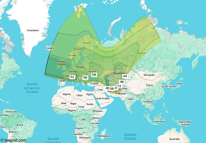 TurkmenÄlem/MonacoSat West Beam